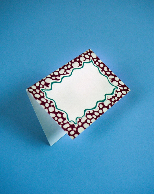Marbled Placecards