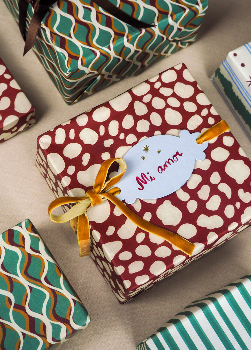Starburst Gift Tags, Pale Blue