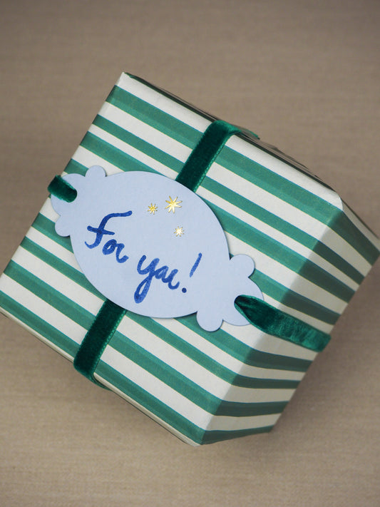 Starburst Gift Tags, Pale Blue