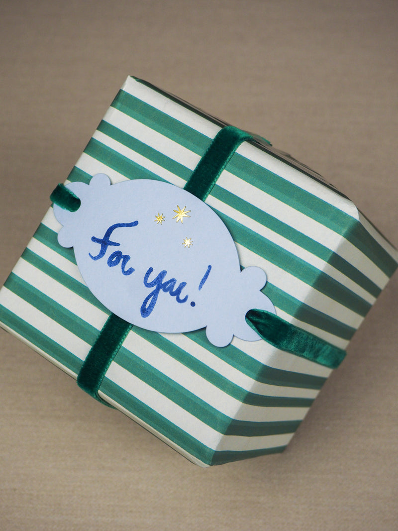 Starburst Gift Tags, Pale Blue