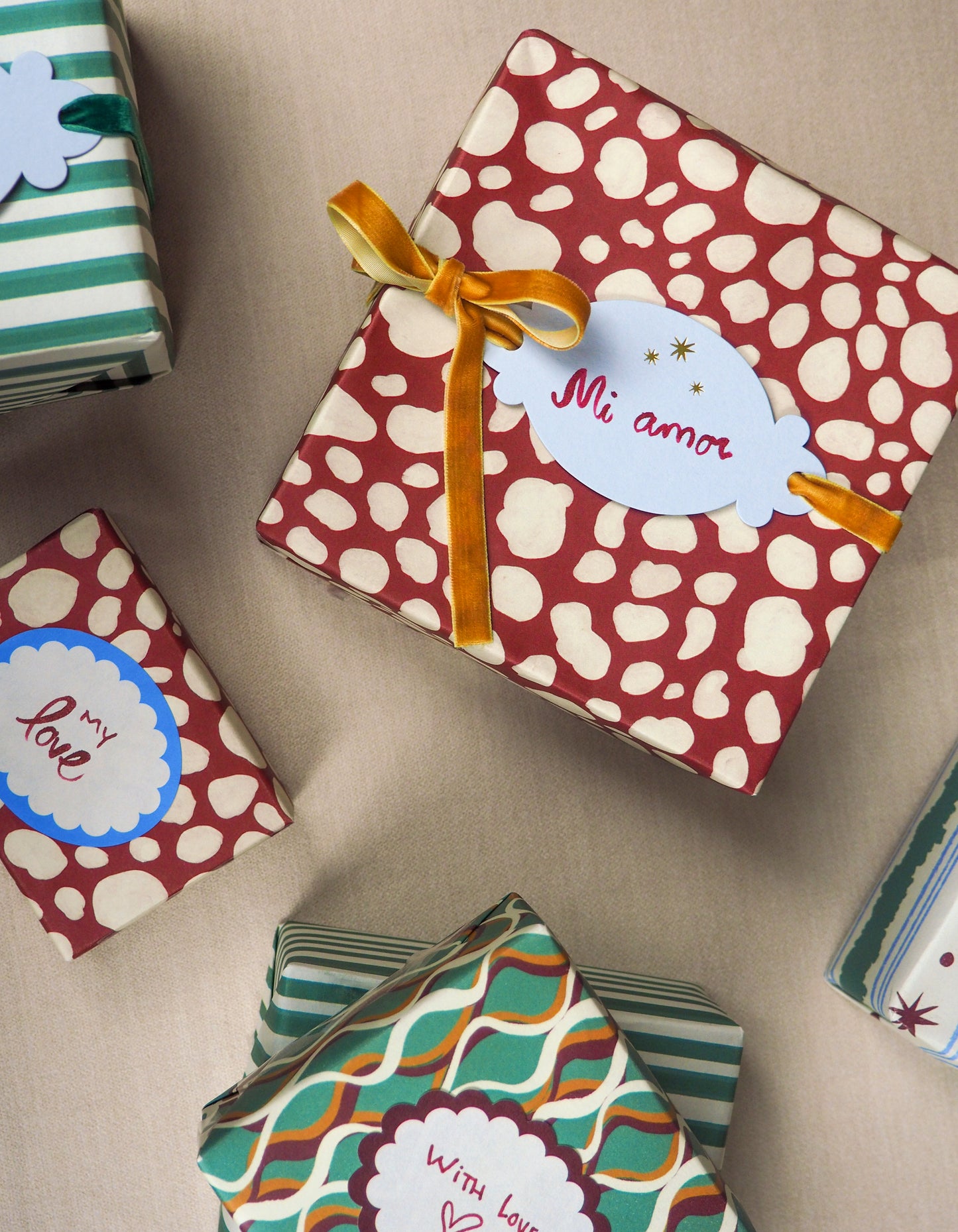 Marbled Wrapping Paper