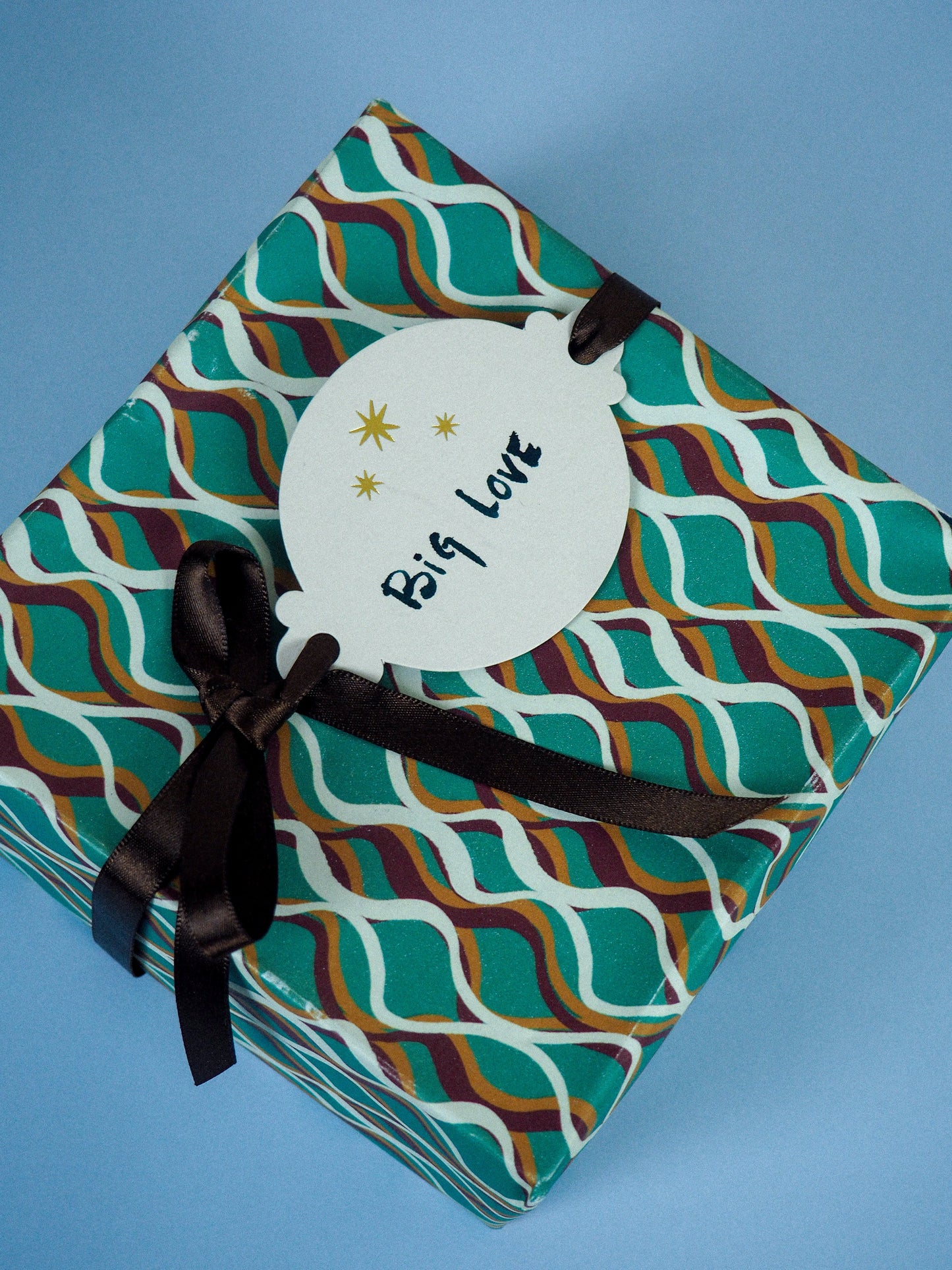 Waves Wrapping Paper