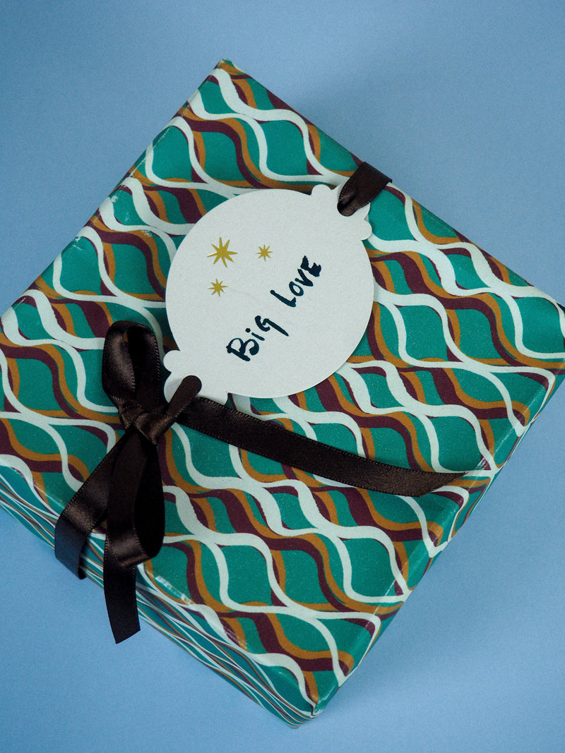 Waves Wrapping Paper