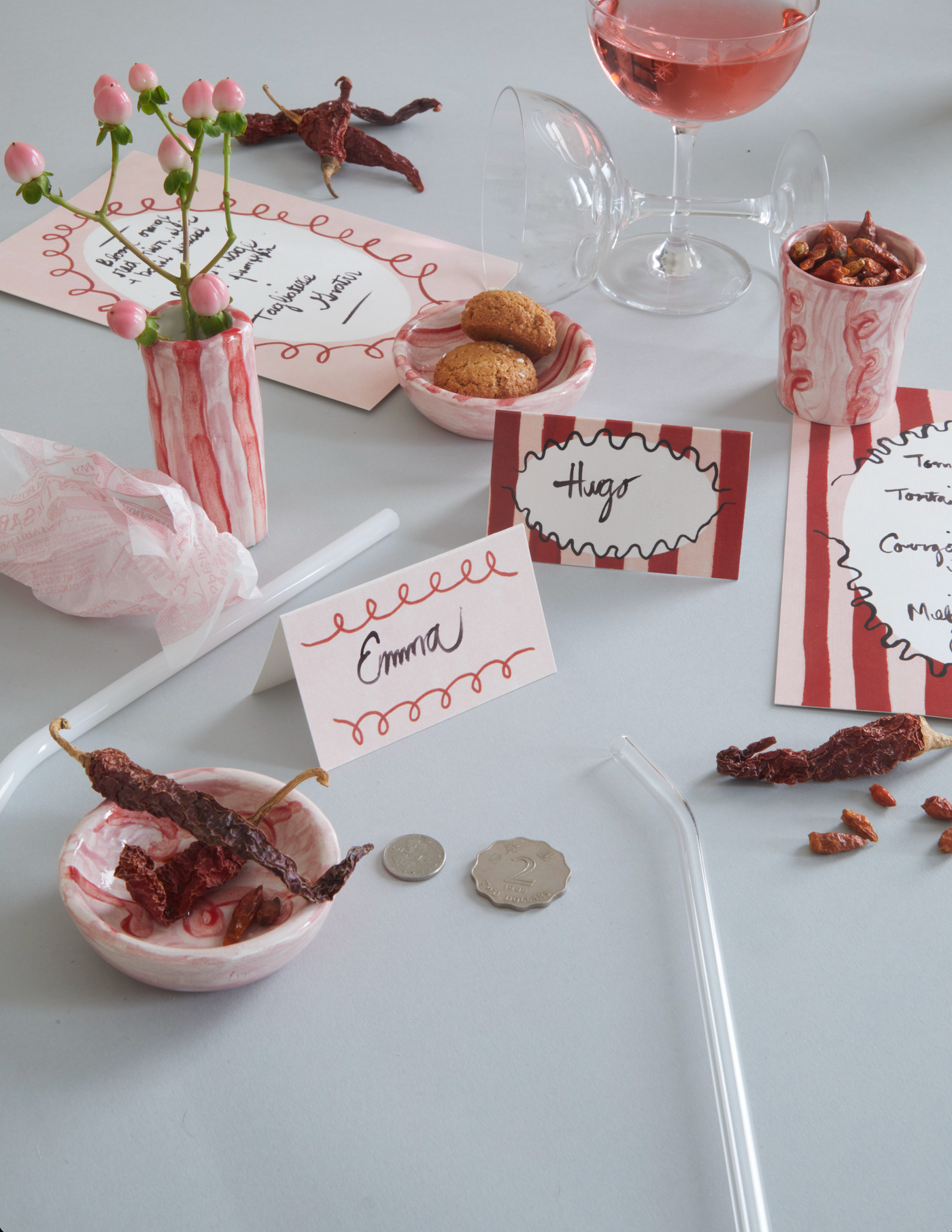 The Cherry on Top placecards