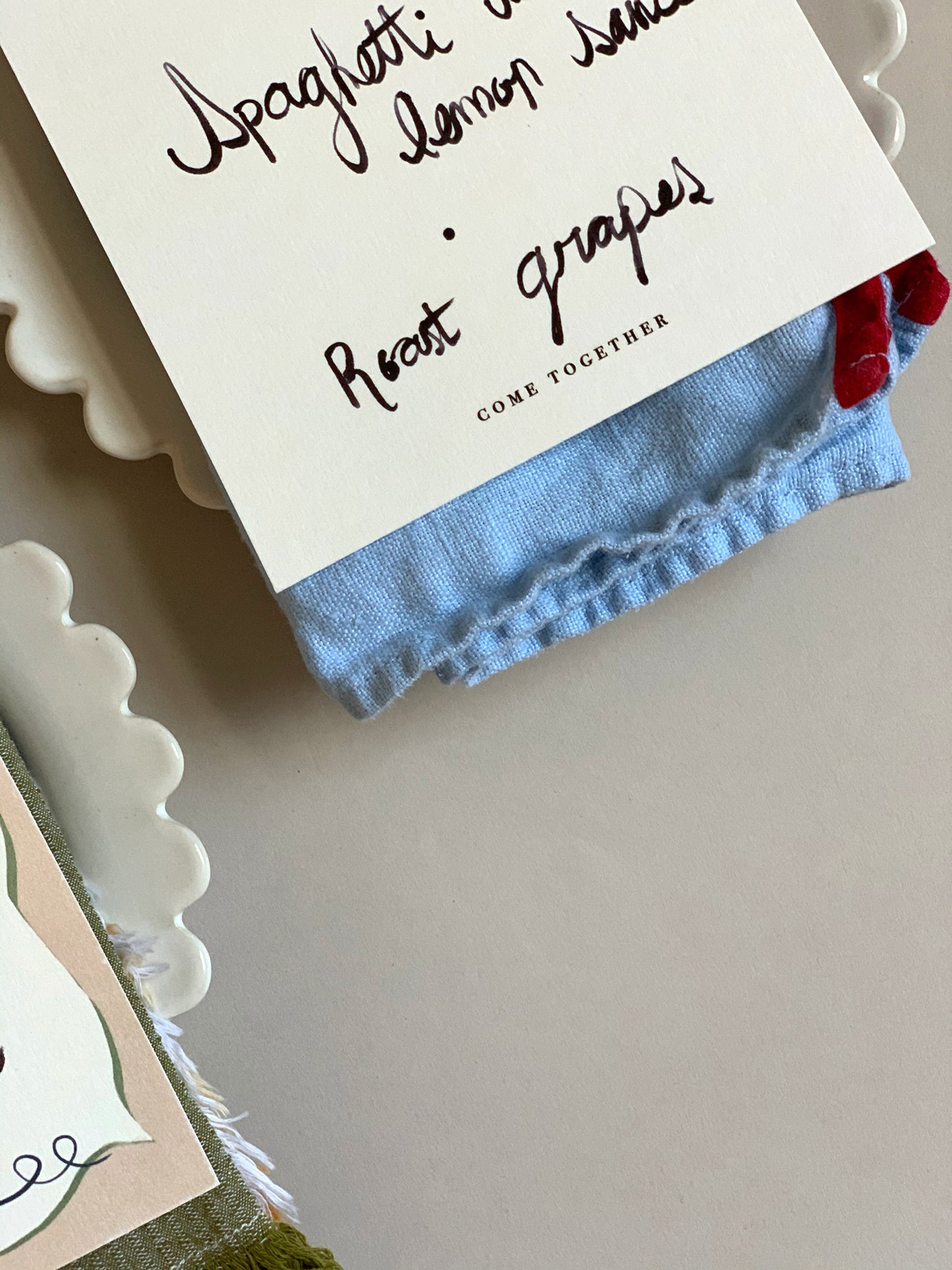 Make a Meal of it Menus