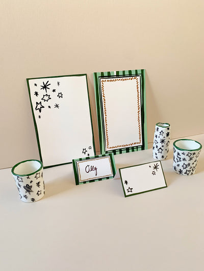 The Green Girls Menu Cards
