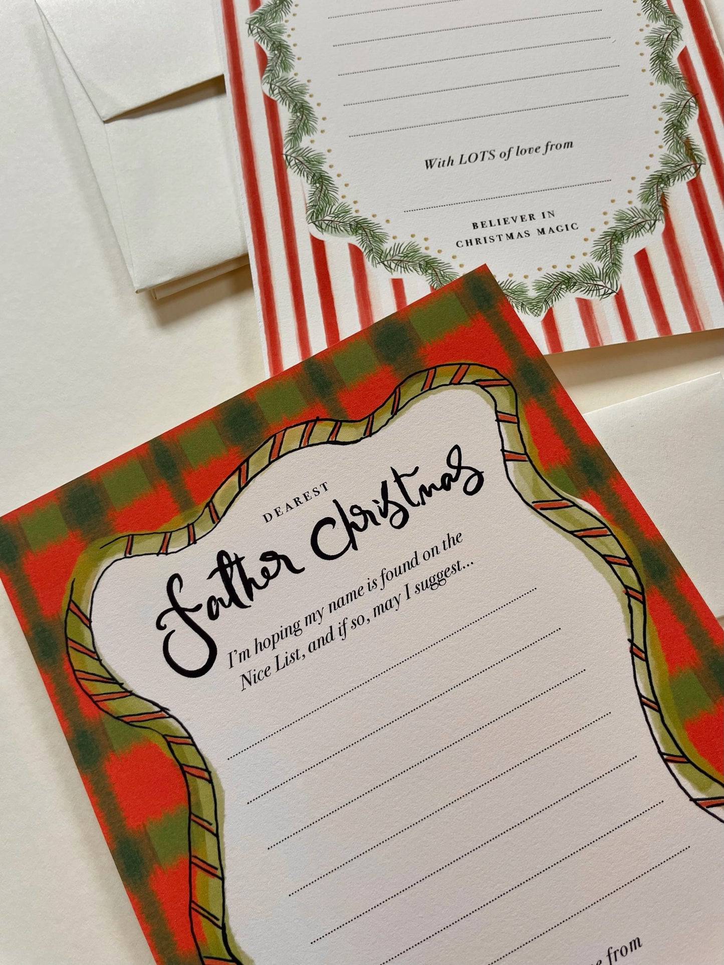 Christmas wishlists for Father Christmas