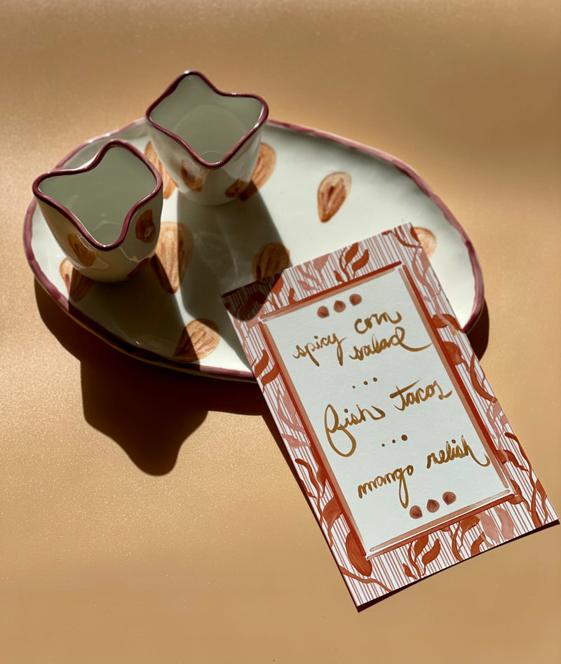 She Sells Seashells Menus
