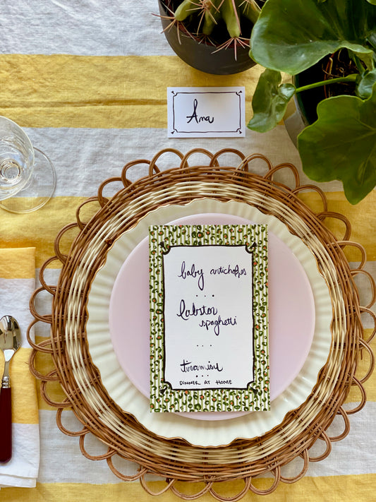 Lovely in Leopard Menus