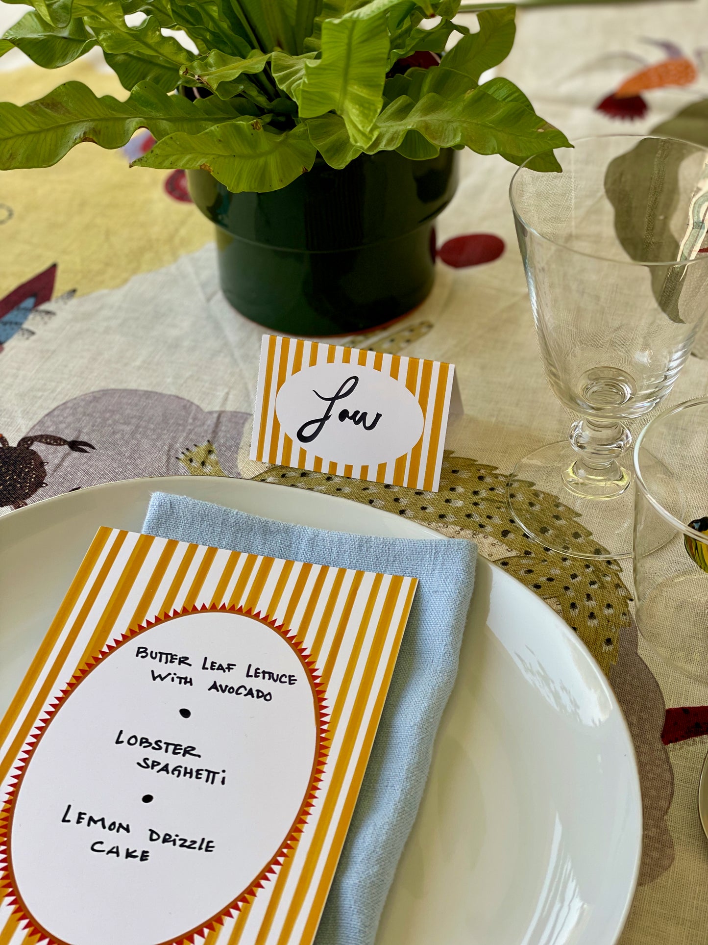 Stripes are a Neutral Menus