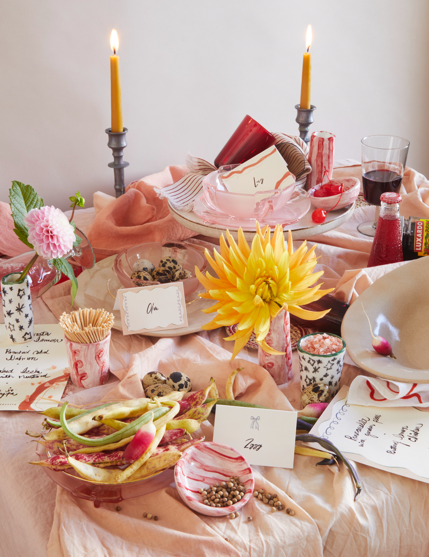The Cherry on Top Menus