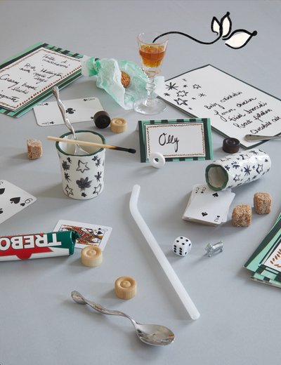 The Green Girls Menu Cards