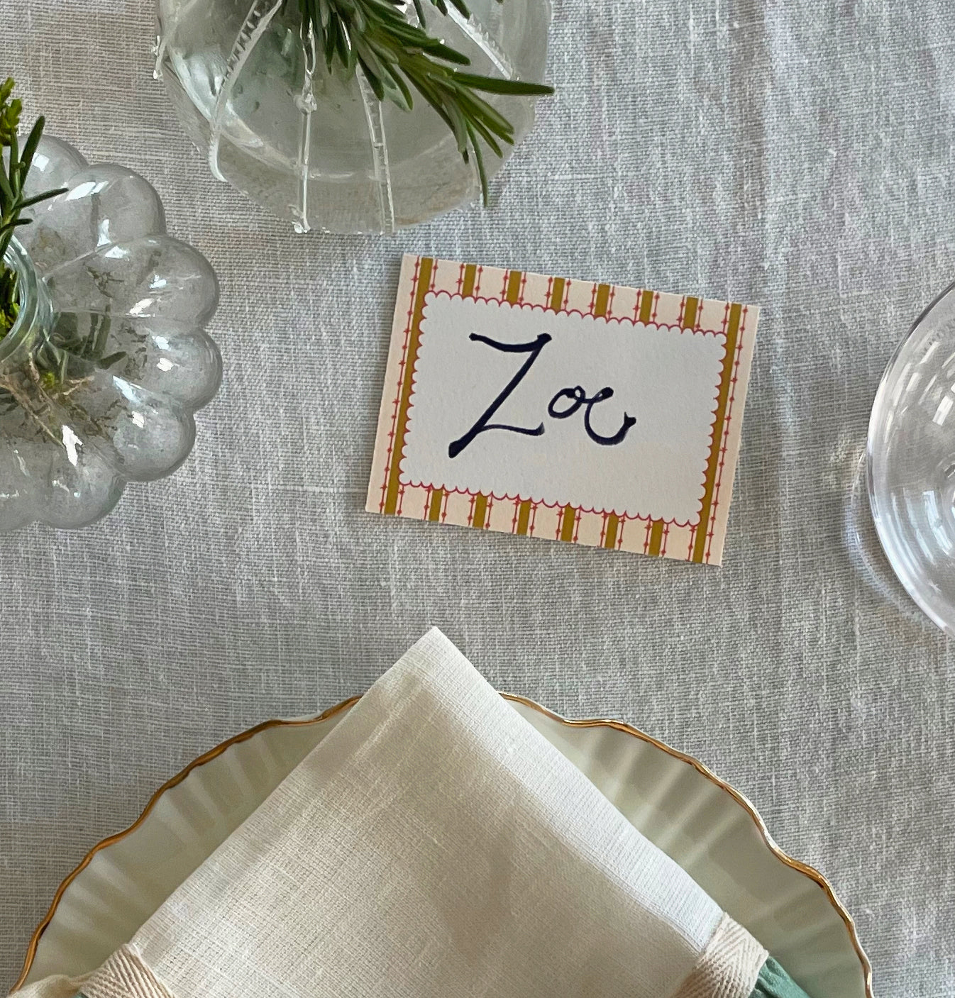 Sitting Pretty Placecards